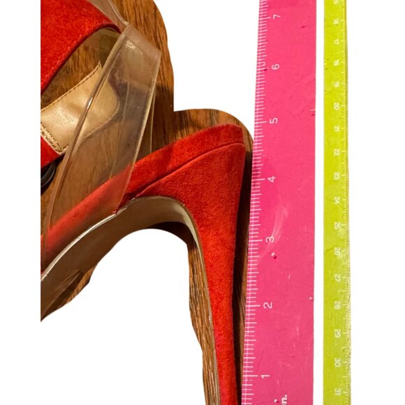 Steve Madden Size 7.5 Red - Picture 5 of 5